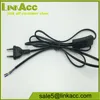 LKCL164 2prong Europe Connect Cord 220 V Lamp VDE Cable for Fluorescent Tube Power Cable with 303 Switch