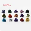 Thriving Gems Loose Multicolor Heart Shape Cubic Zirconia for Jewelry