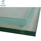 building transparent clear solar panel laminated glass