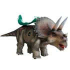 Large animatronic ride model amusement robotic walking dinosaur