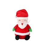 2019 Happy New Year Lovely Plush Christmas Santa Claus Toys
