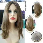 Good quality cuticle hair half-handknotting half machinemade jewish wig kosher wigs