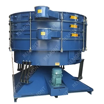 Auto screening industry circular vibrating screen for coal/steel plant