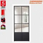 New Design Diamond 3D Iron Steel Door Fashion Wholesale Price Security Door Single Metal Door