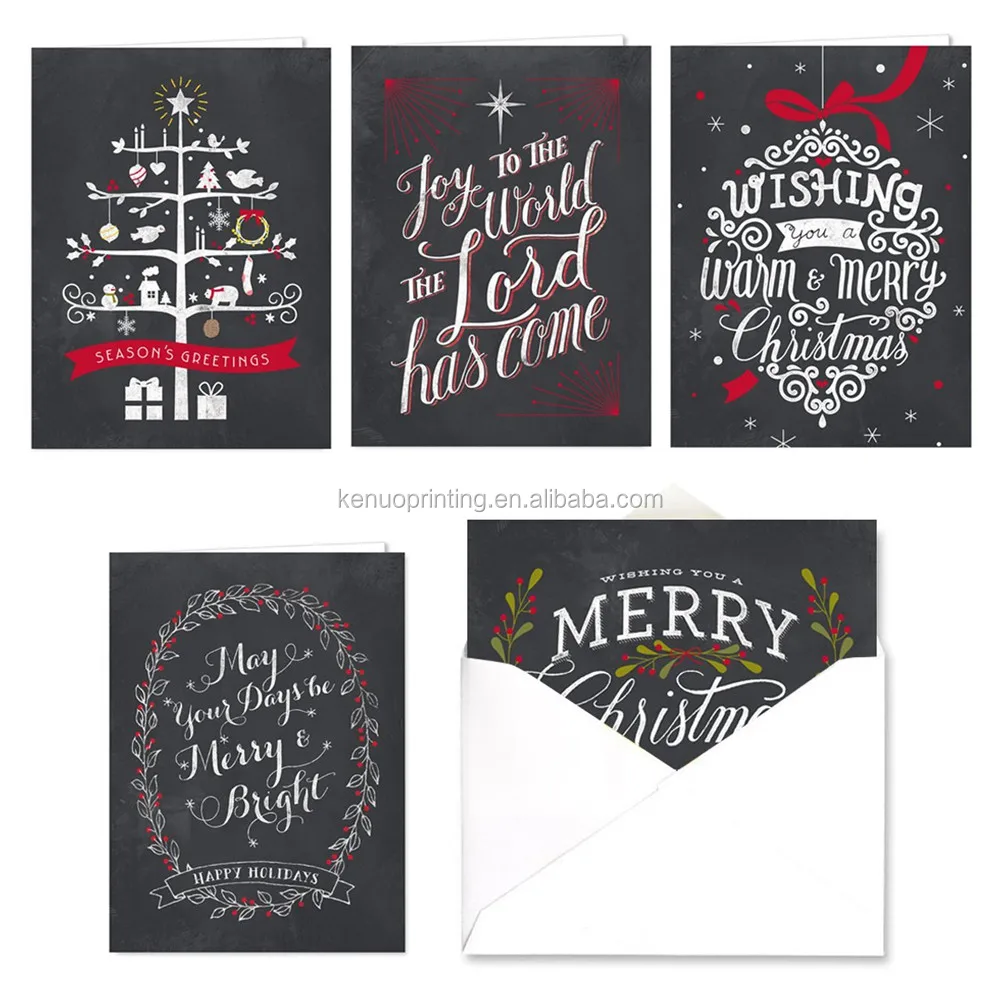 thank you cards with envelope custom christmas card wholesale