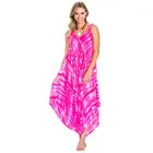 New Fashion Women free size Jumpsuit Tye dye Spaghetti Strap dress pants boho Women Dress 2018