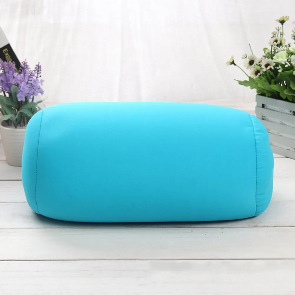 2016 Hot Comfortable Creative Solid Color Office Pillow Personal Cylinder Neck Pillow Fashionable Column Pillows For Travel