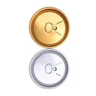 113#RPT beverage oil can covers ring pull tab easy open aluminum case removable cap/ lid for pet bottles food can