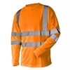 2018 High Quality Ansi Class 3 Orange Long Sleeve Hi Vis Work Wear Satruction/Highways Workers