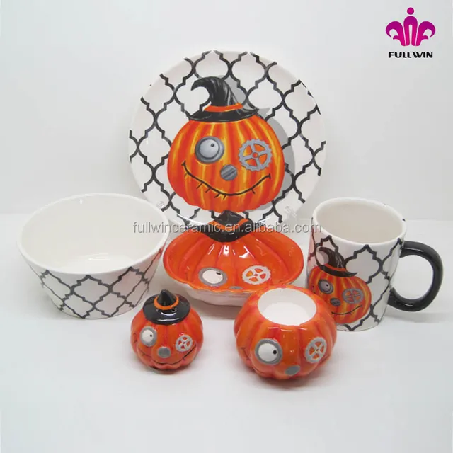 pumpkin ceramic bowl