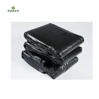 Bio Degradable Hospital Biohazard Waste black plastic garbage bag For Garbage