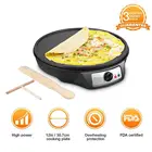 Nonstick 12 Inch Aluminum Hot Plate Electric Crepe Maker with ETL GS CE approval