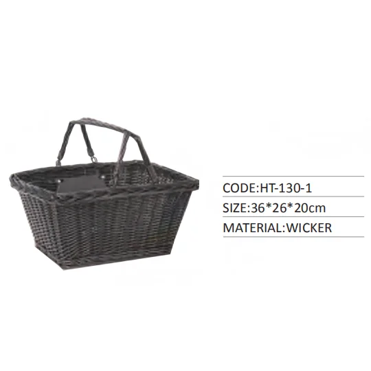 name:bike wicker basket brand:  oem main material:wicker size