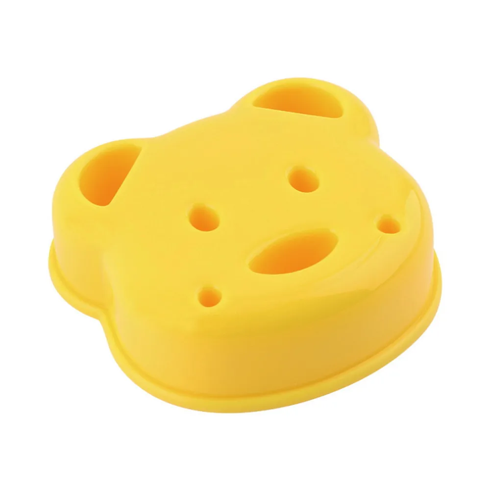 2015 new Home DIY Cookie Cutter Plastic Sandwich Toast Bread Mold Maker Cartoon Bear cake mold cooking tools