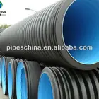 HDPE corrugated pipe for storm sewers and municipal drainage