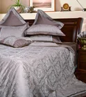 ALLBRIGHT silk like satin bedspreads bedroom set jacquard bedding set