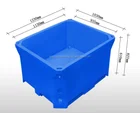 600L Roto-molded insulated dry ice case ,dry ice cooling box plastic insulated fish box ,