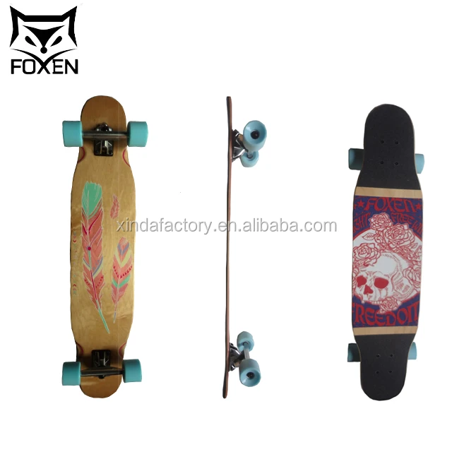 For sale!28''*7.5''*10.5''mm four wheels skateboard;skateboard lot