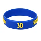 Environment Friendly silicone rubber epoxy decoration custom silicon bracelet wristband