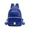 jewelry blue pu leather backpack girls' multifunctional backpack popular women chest bag