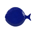 Restaurant and home decoration dish Colorful fish shaped melamine serving plate