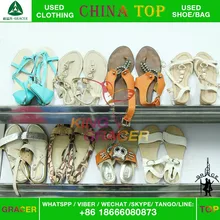 used woman sandals shoe used shoes hot sale in germany
