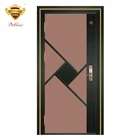 indoor & outdoor Open Style and Finished Surface Finishing luxury stainless steel room doors