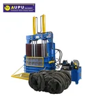 baler machine for scrap tires baling press for recycling