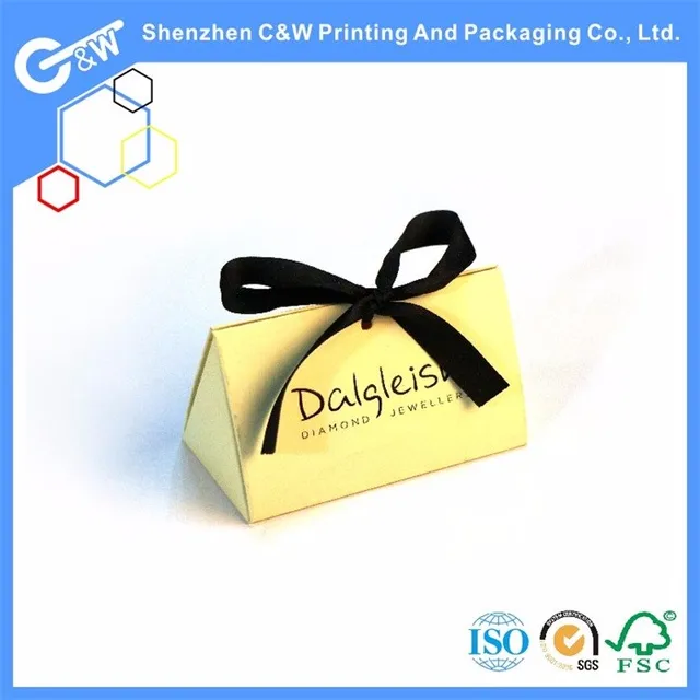 cheap small foldable wedding gift paper bag with bows ribbon