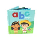 Hotsale A4A5 A6Size bulk order Hardcover glossy paper board books sound module for children book