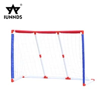 Wholesale cheap PVC kids soccer ball training equipment football goal net set