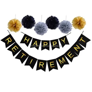 banner bunting retirement party supplies favors ,gifts and