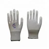 Best Price safety electronic industry palm and finger PU coated glove
