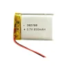 hot sell 382780 rechargeable battery lipo battery li polymer battery 3 .7v 850mah