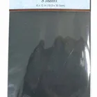 27825, cheap black cardboard / black paper 6"x12", 8 sheets pack