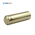 Hot sale good quality brass sign holder for glass or acrylic