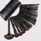 32 pcs black make up brush set/32 Pcs Professional Cosmetic Makeup Brush Set Kit / High quality makeup set