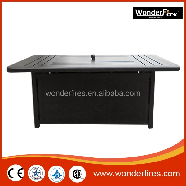 Garten Natürliche Outdoor Heizung Glas Propan Gas Feuerstelle Mit