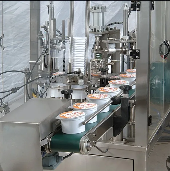 plastic cup sealing machine
