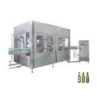 alcoholic beverage filling machine / automatic beer bottle capping machine