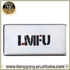 ISO9001 OEM Ningbo 2d/3d High Quality Fashion Design Nameplate with Logo