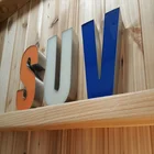 Hot Decorative Alphabet Letters High Quality 3d Acrylic Lettering Big Aluminum Acrylic Alphabet Letter