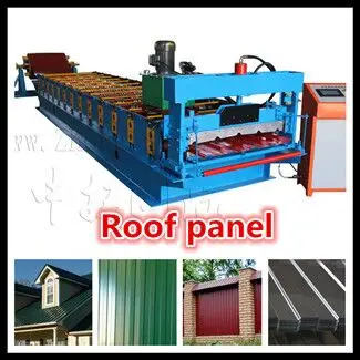 metal roofing galvanized aluminum corrugated steel sheet making machine colored steel wall roof panel cold roll forming machine