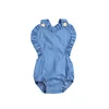 YY10230A Summer newborn baby wear clothes girls sleeveless ruffle clothing cute baby romper for clothing