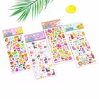 Foam Sticker Decor Kids Cartoon Cute Girl 3d Puffy Foam Sticker