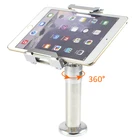 7 inch lockage desktop mounted holder universal rotate tablet stand with lock