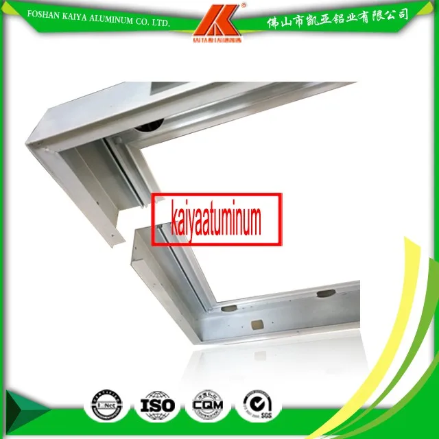 coating white aluminum extrusion profile aluminum led frame