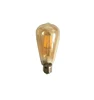 Decorative Led Filament Bulb ST64 8W Amber Cover E27 Direct Buy From China Factory