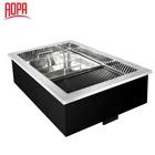 AOPA Hot Pot and Korean BBQ Grill equipment for Restaurant