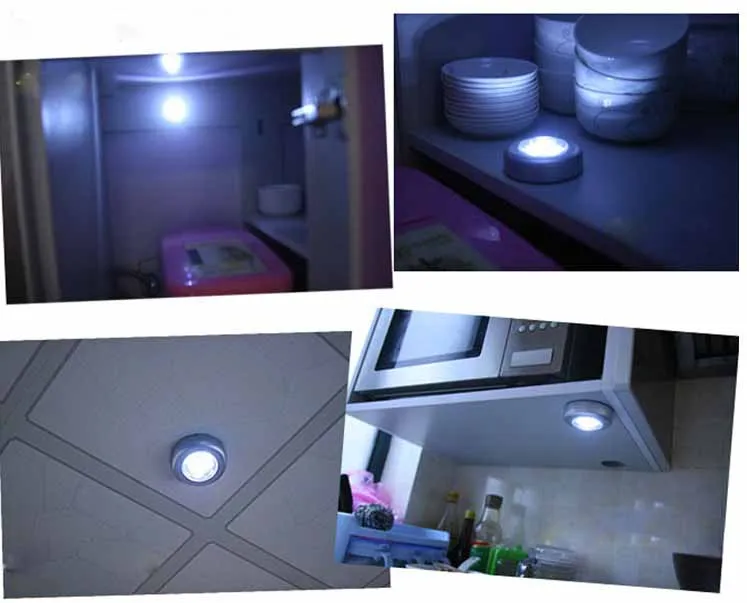 Amazon Hot Selling LED Battery-powered Wireless Night Light Stick Tap Touch Lamp